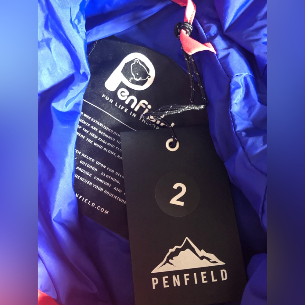 NWT Penfield Fallon Zip-Up Waterproof Jacket in Raspberry - Picture 5 of 7